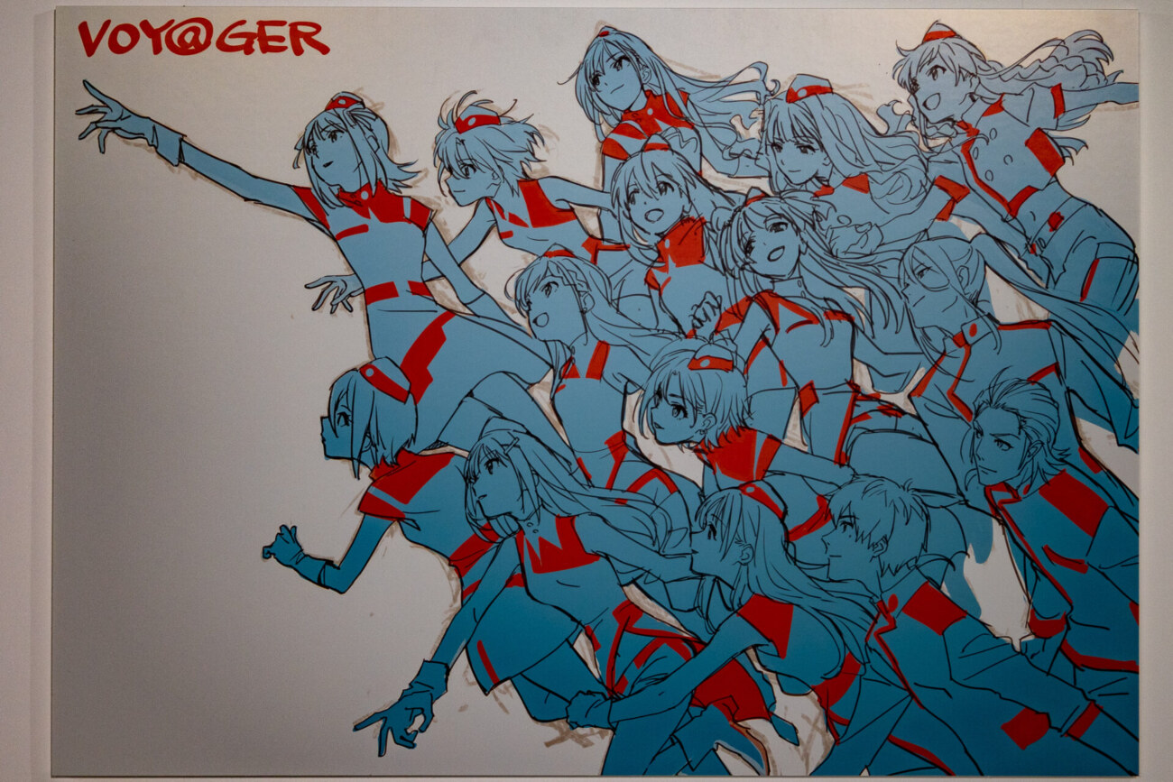 The Making of THE iDOLM@STER VOY@GER Exhibition in Akihabara